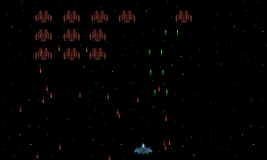 Galaxian Style Html5 Game
