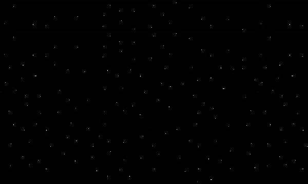 A starry background in space used for scrolling